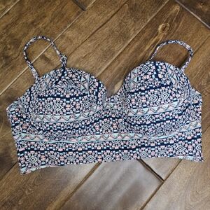 Xhilaration push-up bathing suit top size L